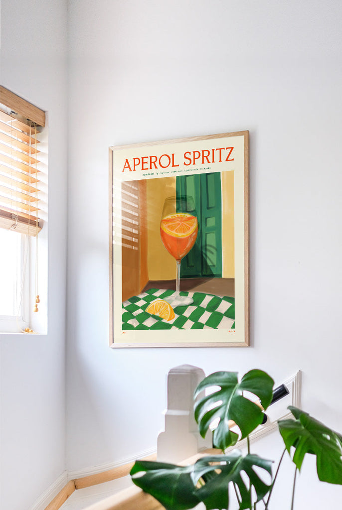 Aperol Spritz Drink Plakat