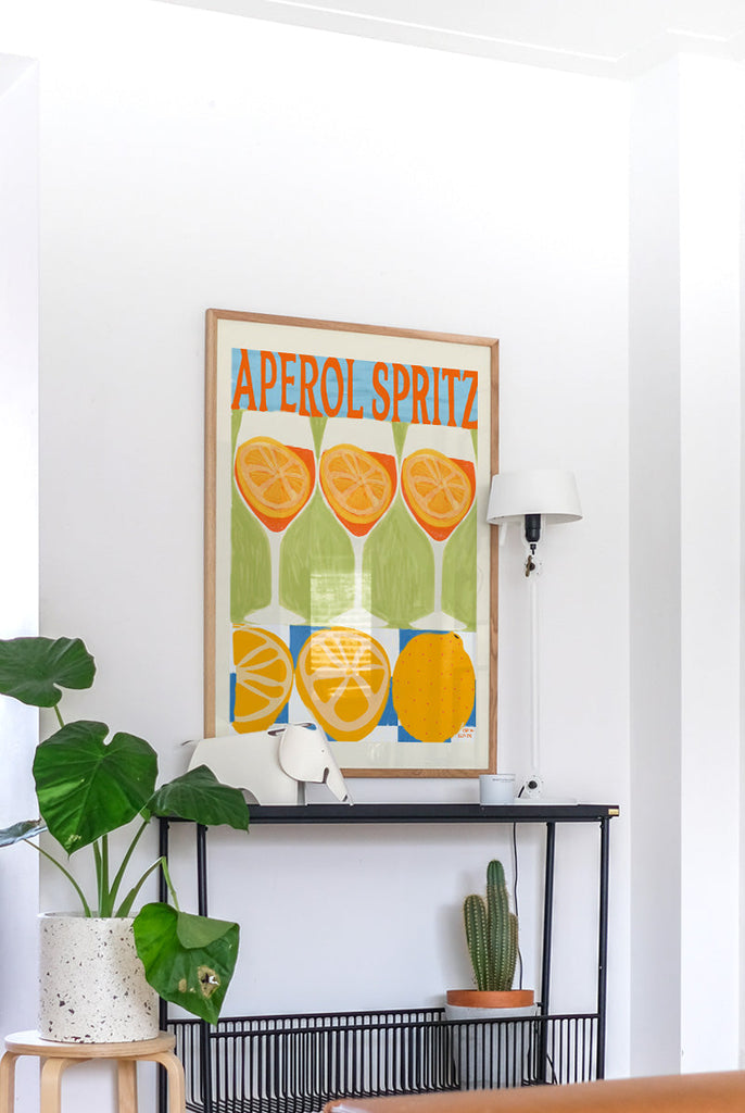 Classic Aperol Spritz Drink Plakat