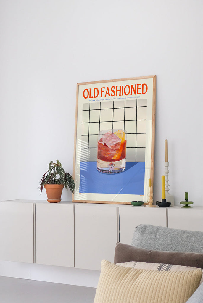 Old Fashioned Drink Plakat