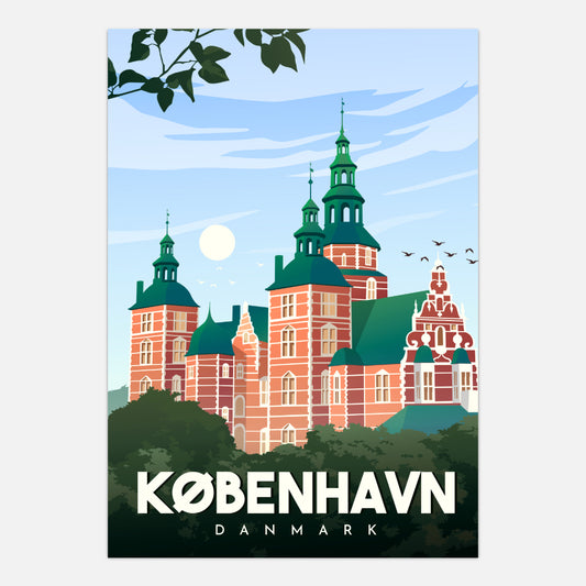 København - Rosenborg slot plakat