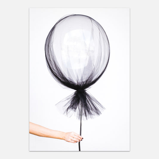 White Ballon plakat