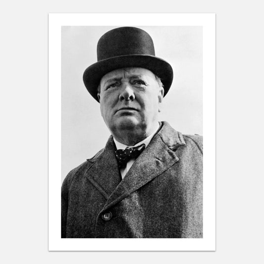 Winston Churchill plakat