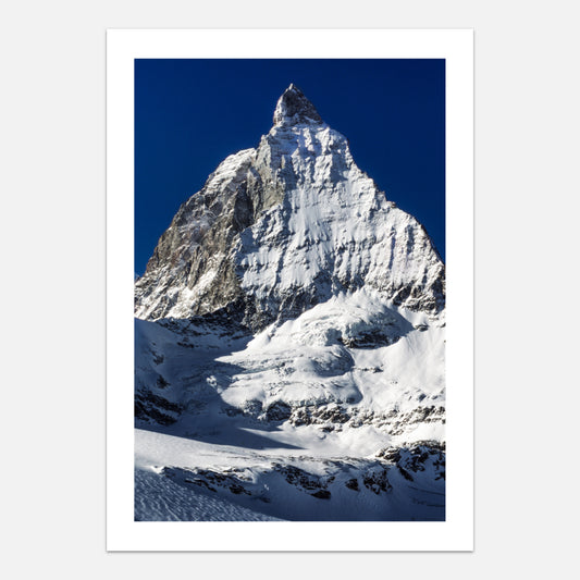 Matterhorn bjerg plakat