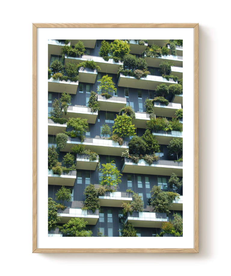 Bosco Verticale plakat