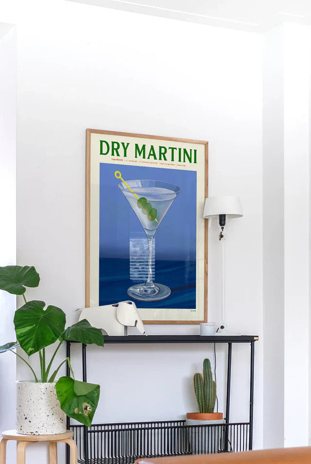 Dry Martini Drink Plakat