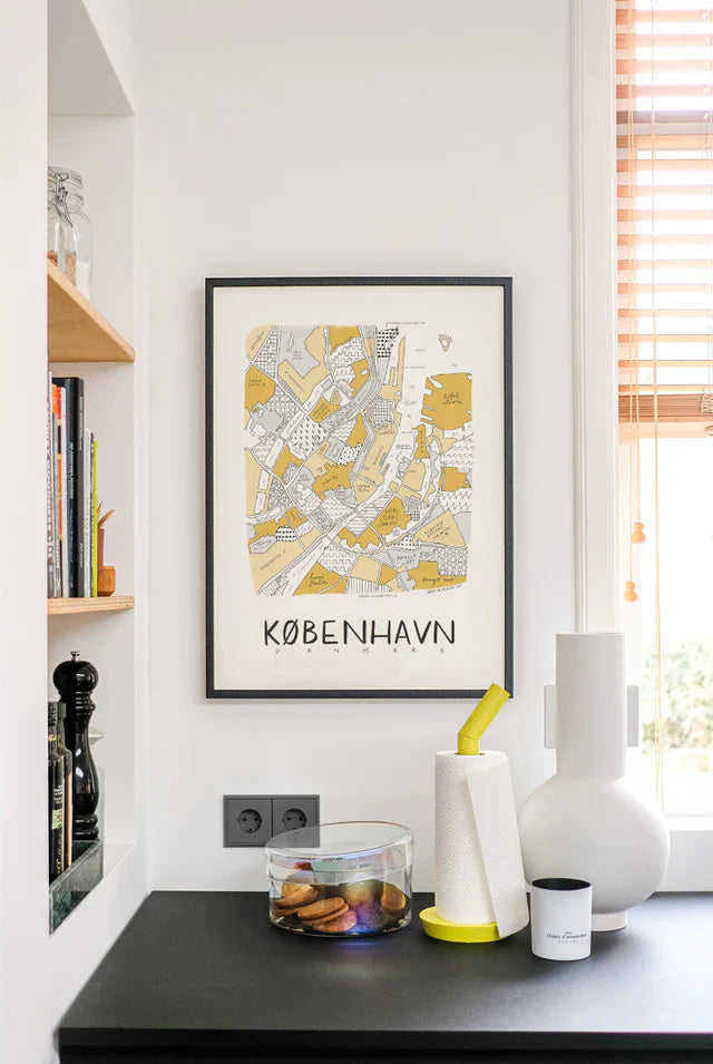 København Neighborhood Plakat