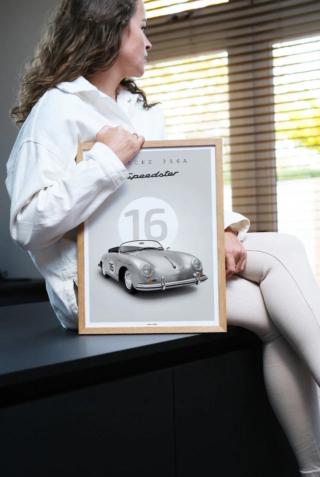 Porsche 356A Speedster plakat