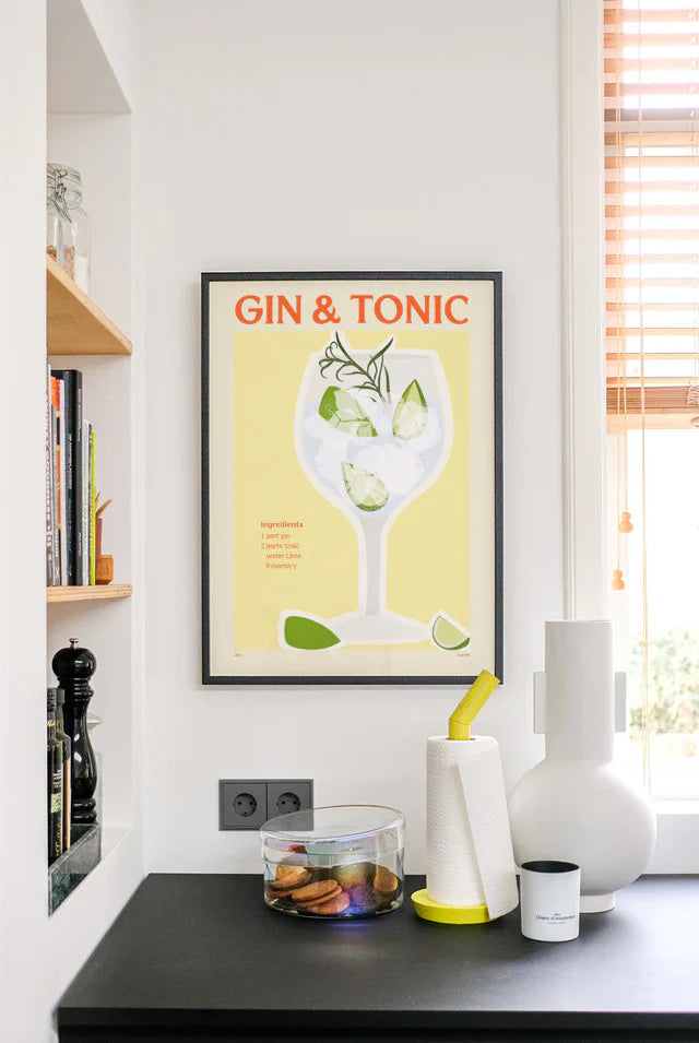 Gin & Tonic Drink Plakat