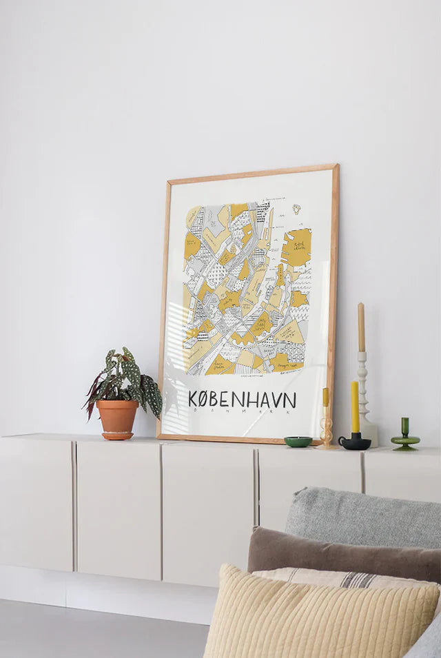 København Neighborhood Plakat