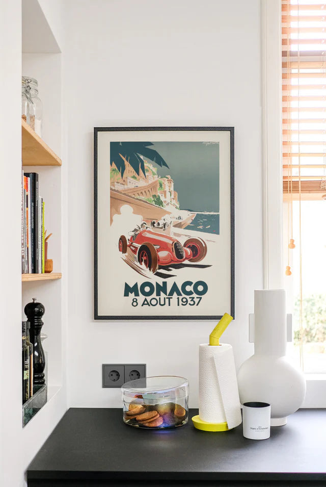 Grand Prix Monaco 1937 plakat