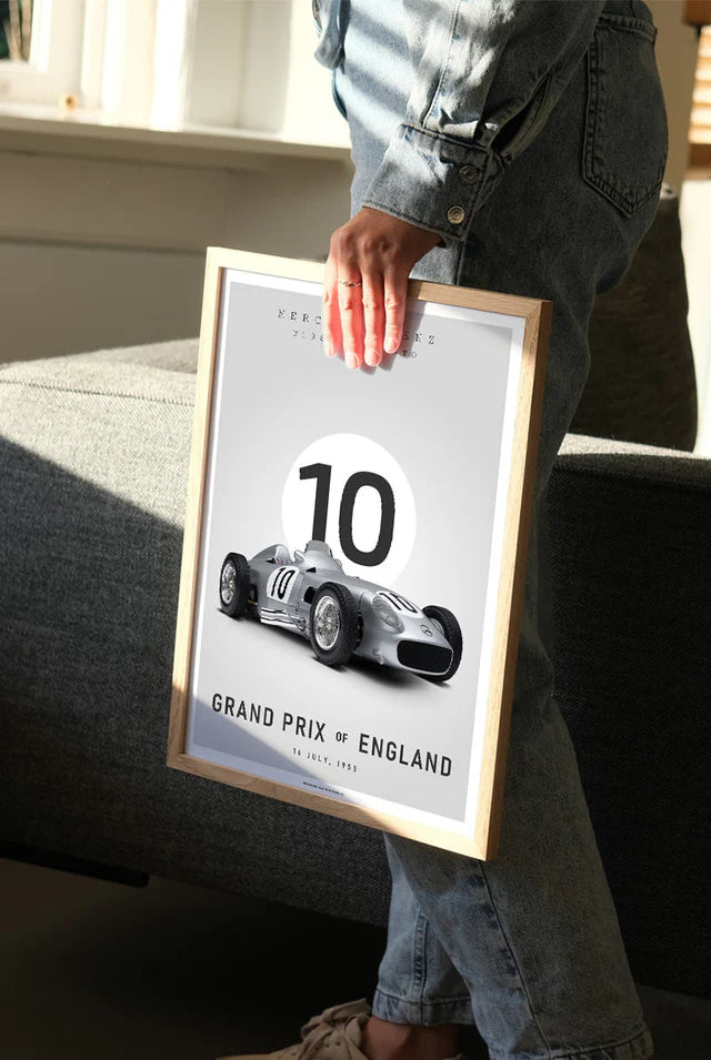 Mercedes W196 Monoposto plakat