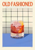 Old Fashioned Drink Plakat