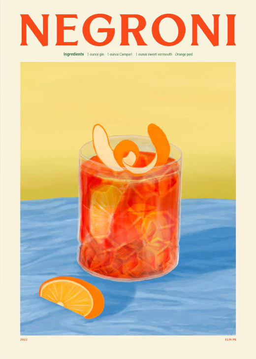 Negroni Drink Plakat