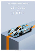 Porsche 917 Classic Car plakat