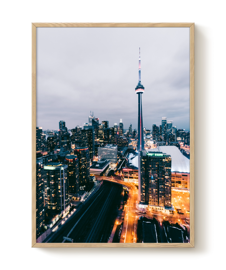 Toronto skyline plakat